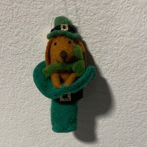 St. Paddy’s Pup Critter Primitives by Kathy
